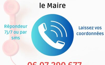 ALLO MONSIEUR LE MAIRE