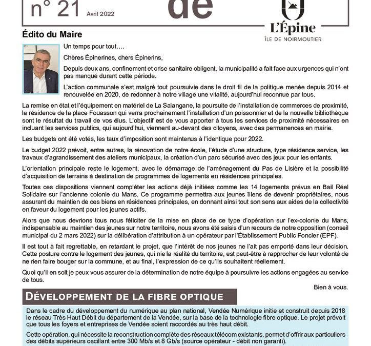 thumbnail of P’tit Journal n° 21 V2