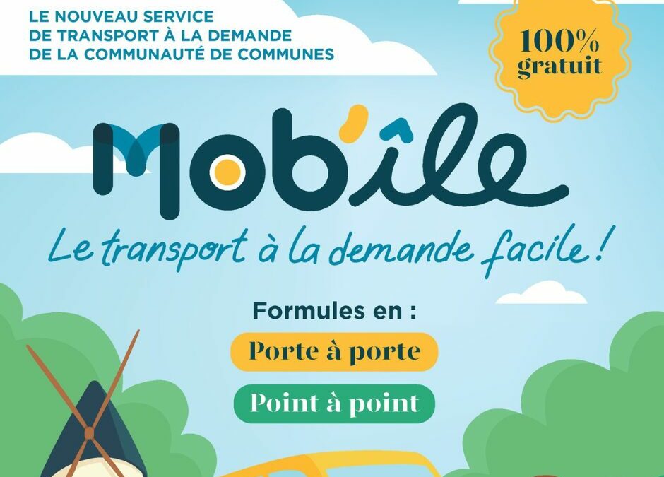 Mob’île Transport Gratuit à la demande
