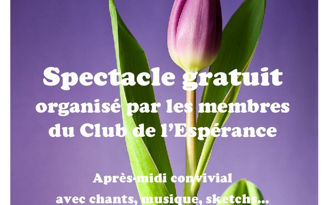 Spectacle Club de l’Espérance