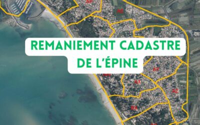 Remaniement du cadastre de L’Épine