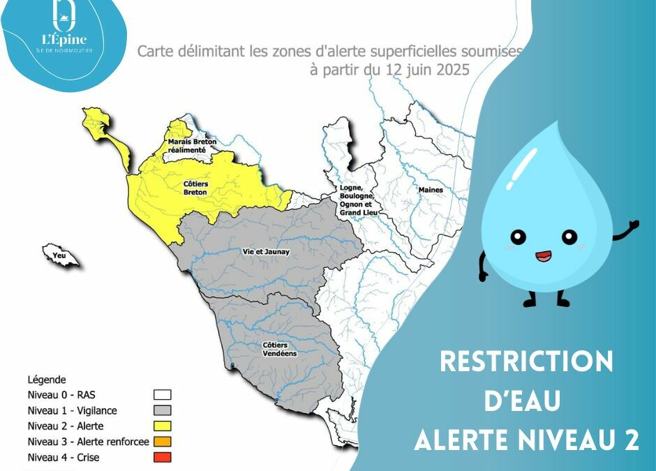 Alerte Niveau 2 – EAU