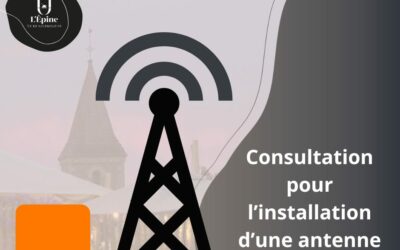 Consultation Installation d’une antenne relais ORANGE