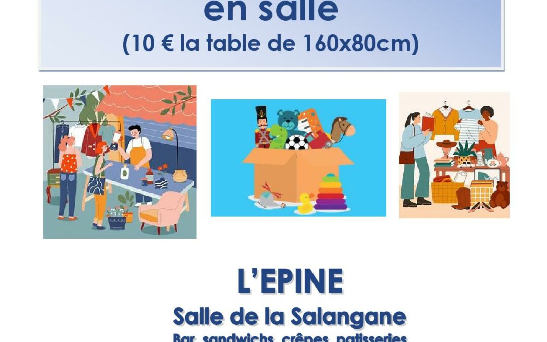 Vide Greniers en salle