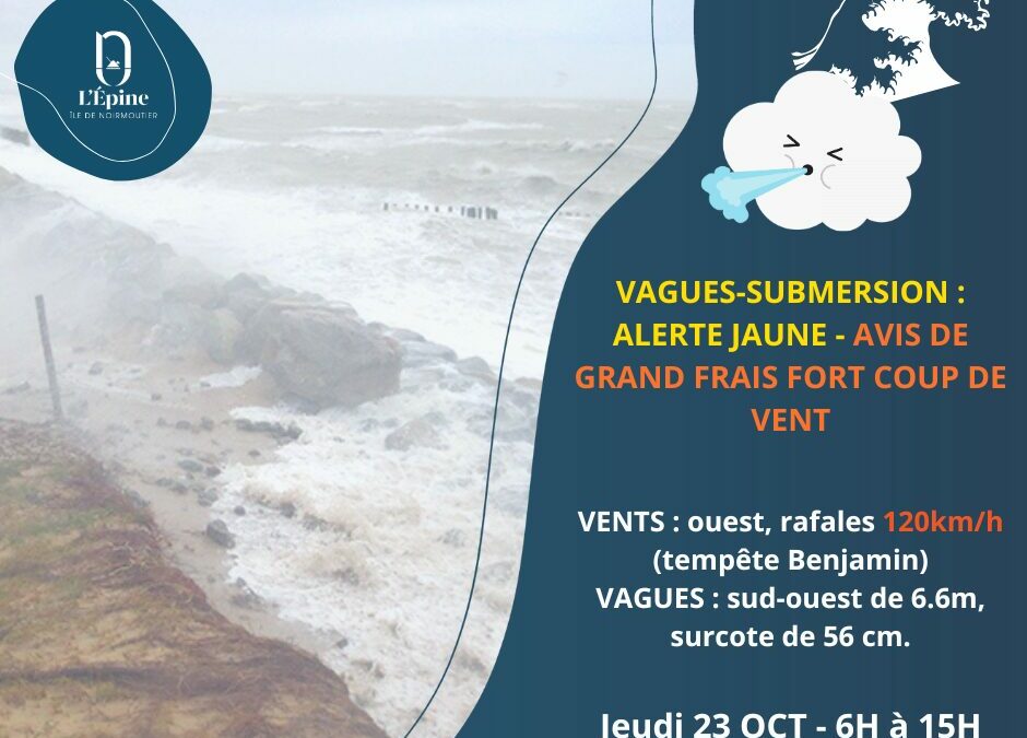 AVIS DE GRAND FRAIS : FORT COUP DE VENT