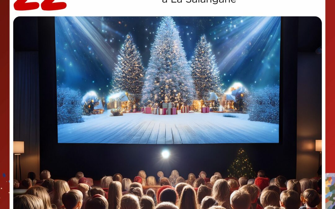 Film « Sauvons le Père Noël » sur écran géant